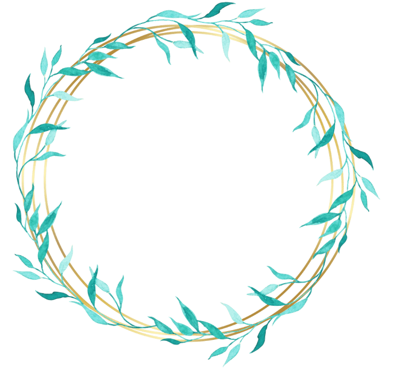 élément décoratif feuilles