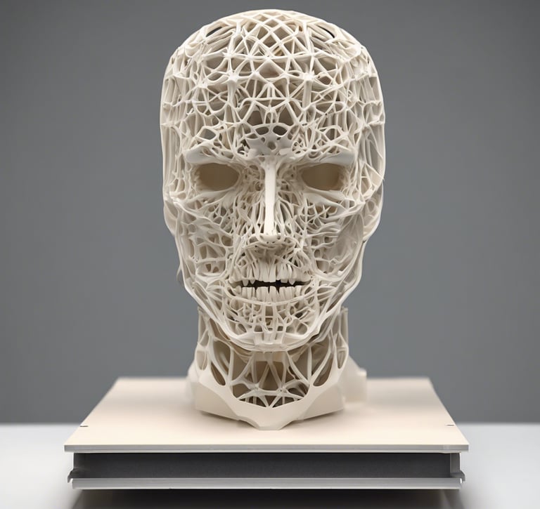 white and red gift box on blue and red heart illustration