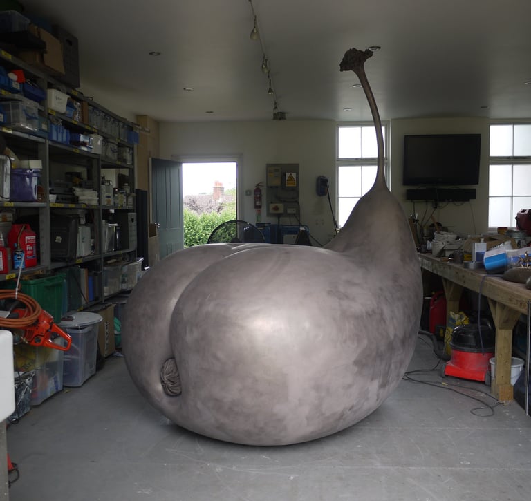 working studio Naughty Boy studio Artist in residence Mark Richard Hall