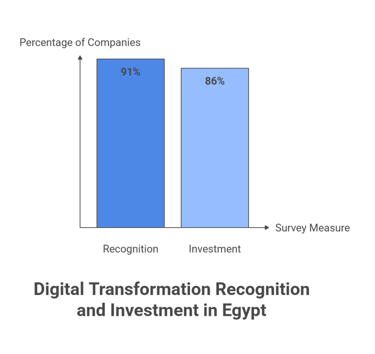 digital transformation recognition and investment in egypt