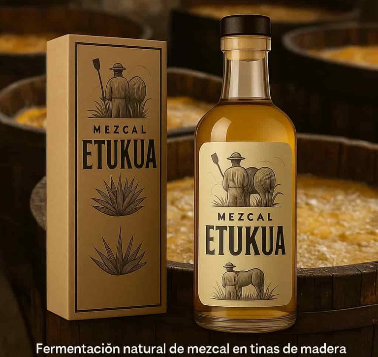 Fermentación acelerada de mezcal con levaduras comerciales