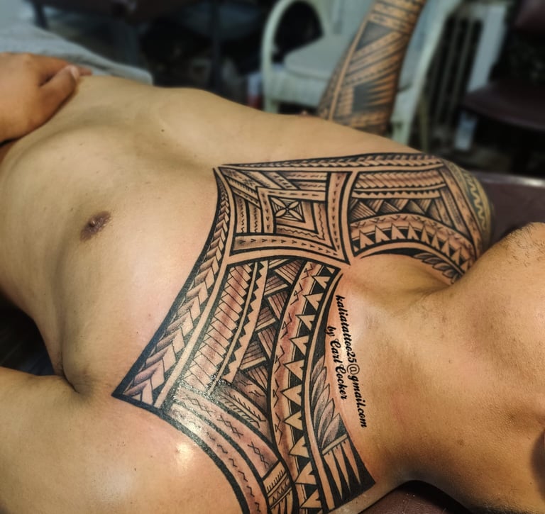 carl cocker polynesian tattoo artist design brisbane melbourne sydney perth australia 