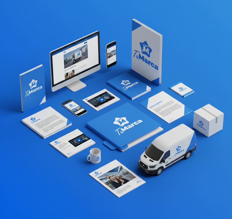 Un solo sistema de marca, todas las piezas que necesitas