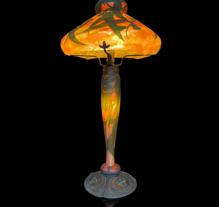 Lampe Daum aux eucalyptus