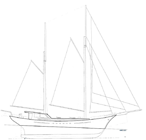 Bateau Bora Bora, plan