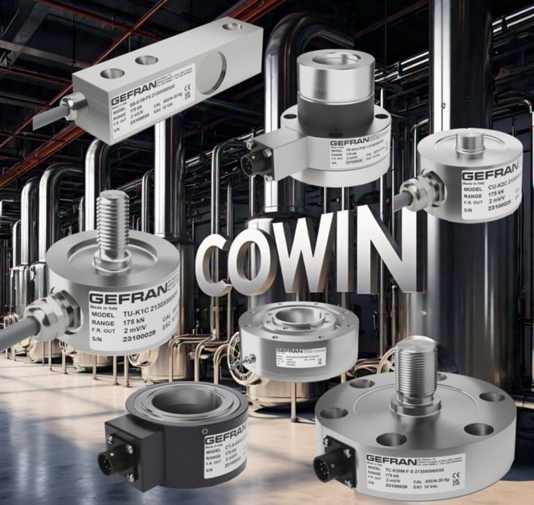 célula de carga Gefran