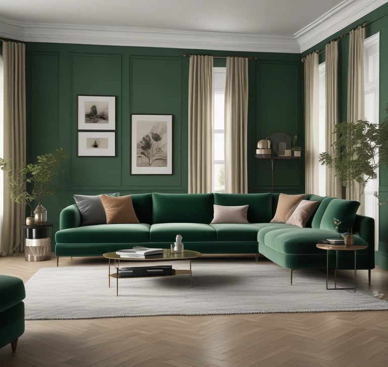 Bright living room with modern inventory