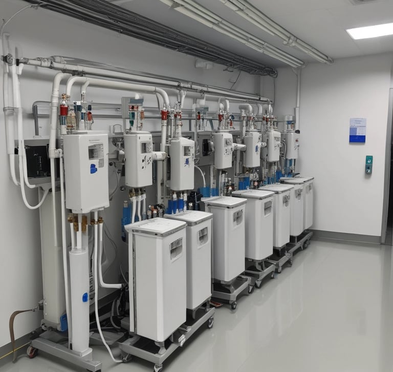 a water softener water treatment system