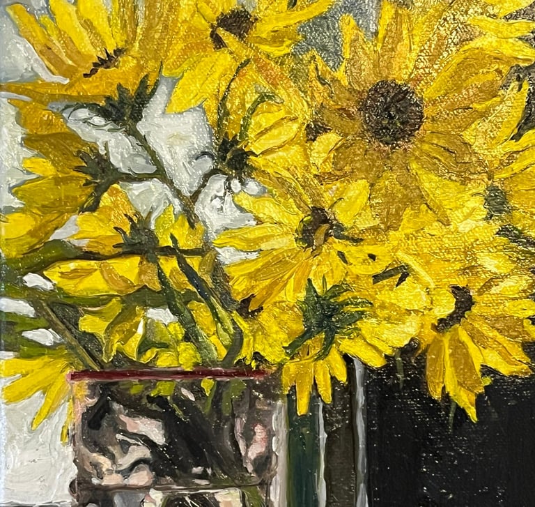 NFS still life oil on canvas