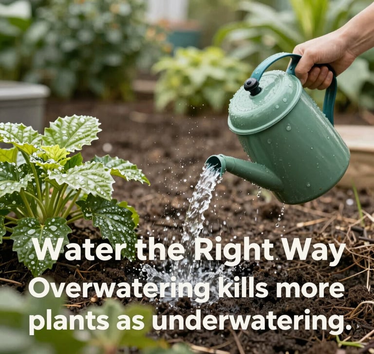 Watering the Right Way
