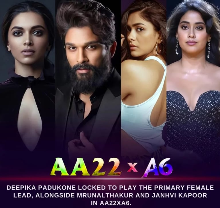 star cast for AA22 * A6