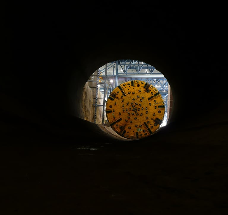 CLEM7 TBM 1 at Bowen Hills