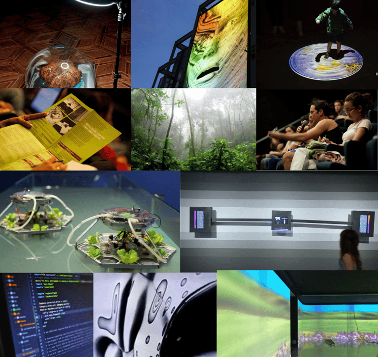 diversidade de projetos em arte, tecnologia digital