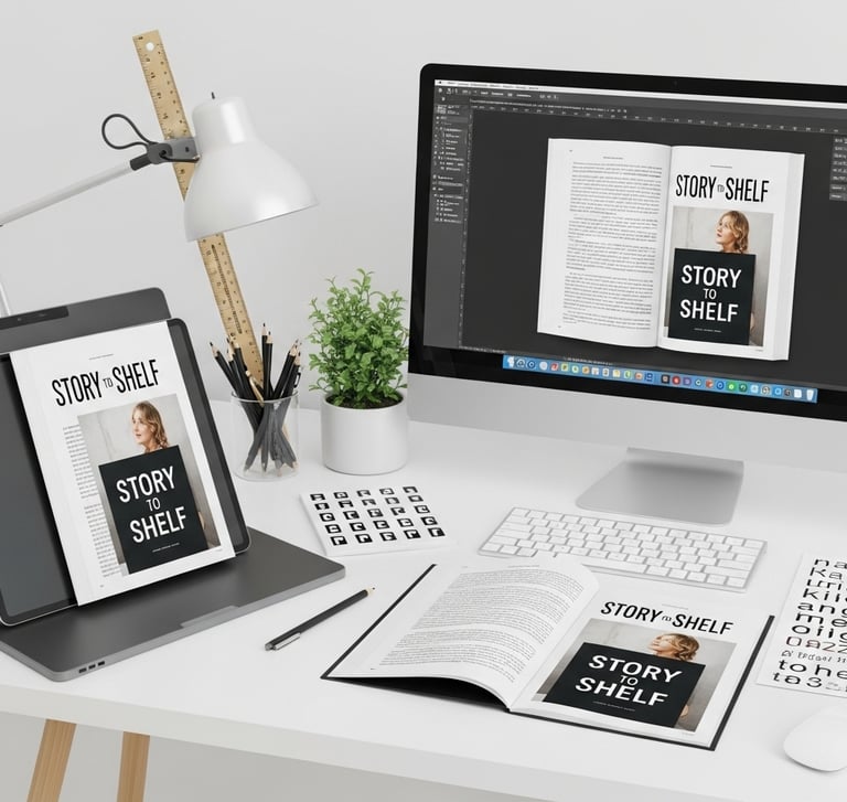 eBook and print formatting for clean, readable, professional book layouts