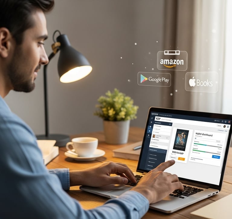 Amazon KDP & global book publishing support with expert metadata setup