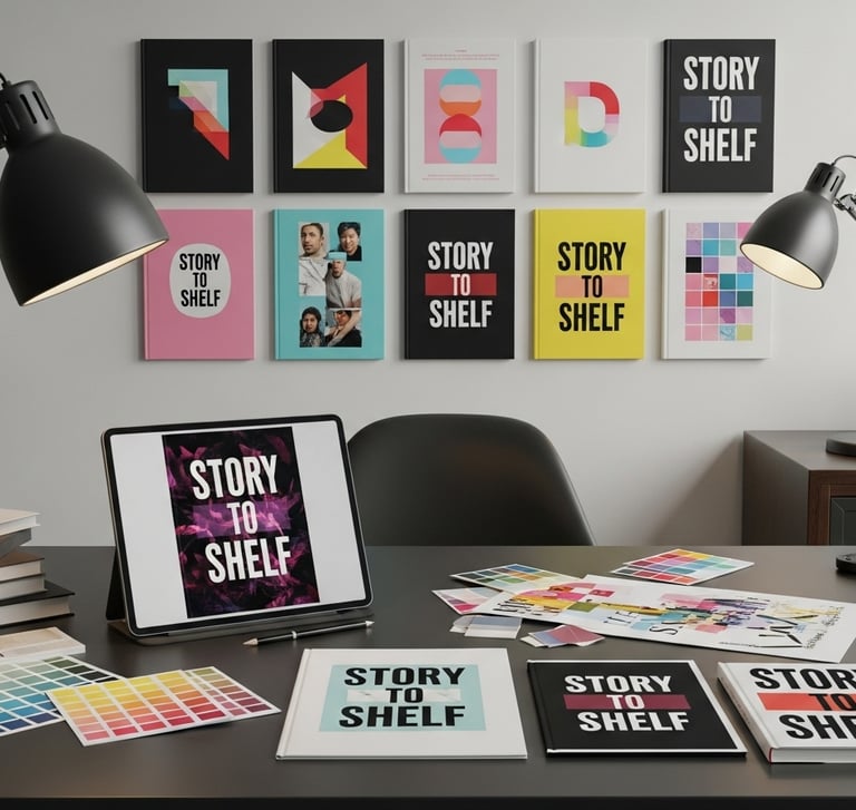 Custom book cover design for authors to boost visibility on Amazon & beyond