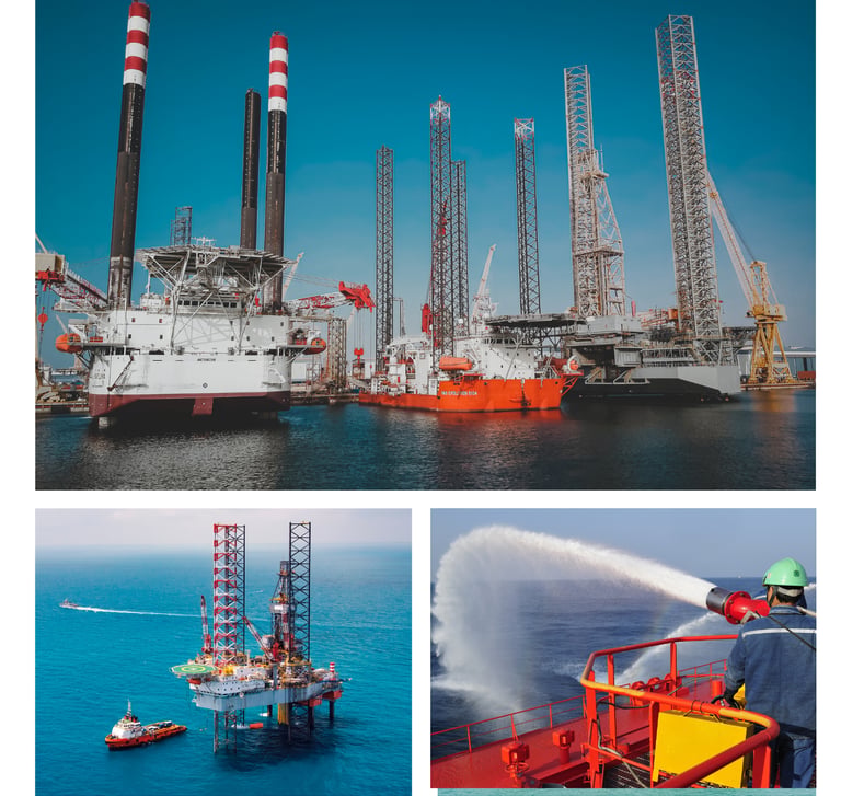 Offshore support vessel.