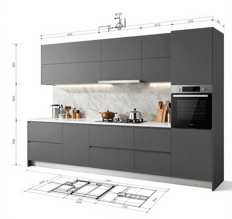 DC Ranch Scottsdale kitchen remodel high-end finishes