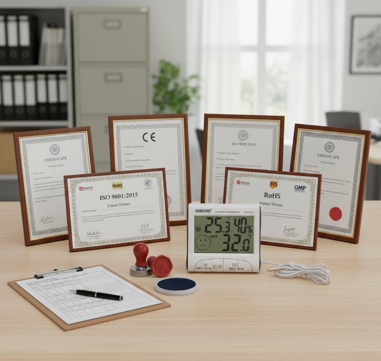 Thermo Hygro Meter-KM918B