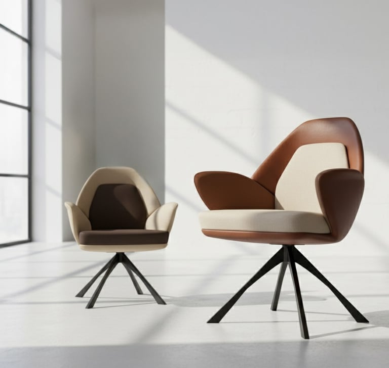 concept design Dining Chair, demonstrating cohesive design language and production-ready detailing.