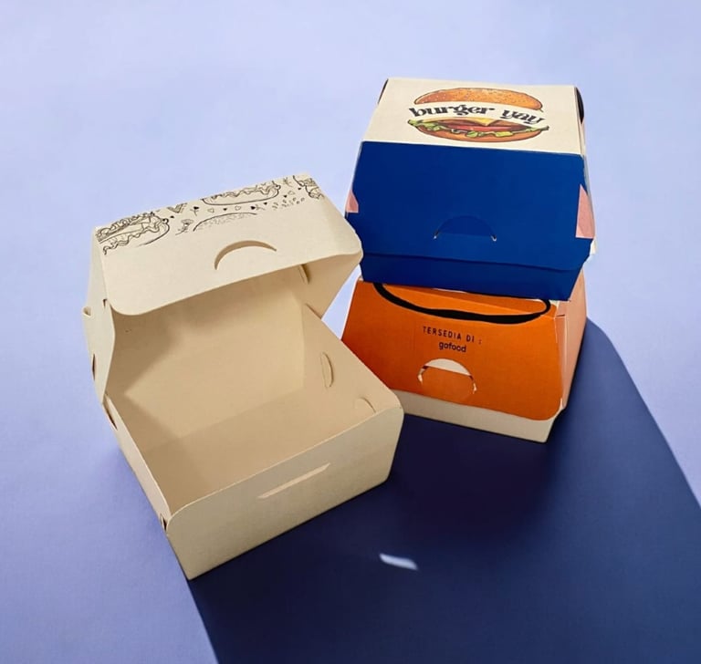 Custom Burger Box - ecopacking