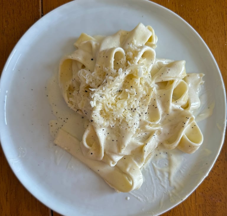 fettuccini Alfredo