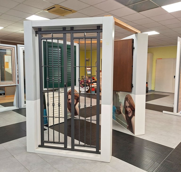 grate e inferriate di sicurezza