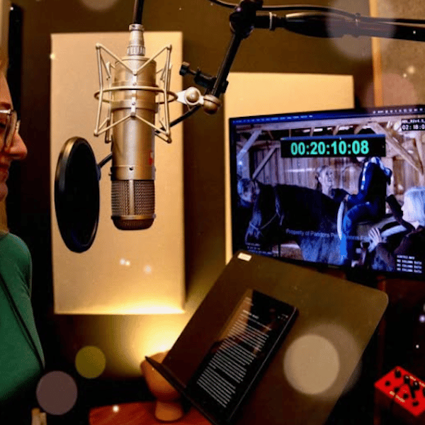Voice Over Recording Session