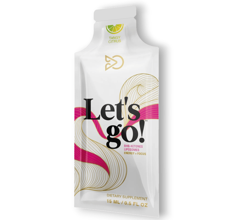 Let's go! BHB Energy Gel Packets with goBHB