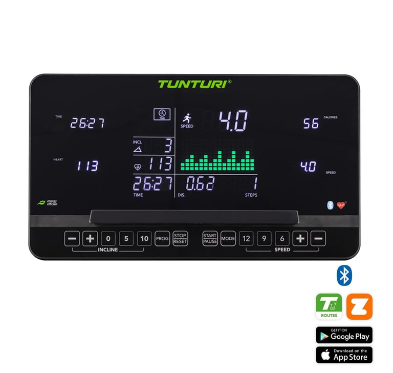 ecran tunturi tapis de course