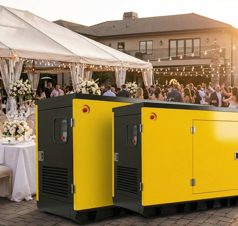 Diesel Generator at events