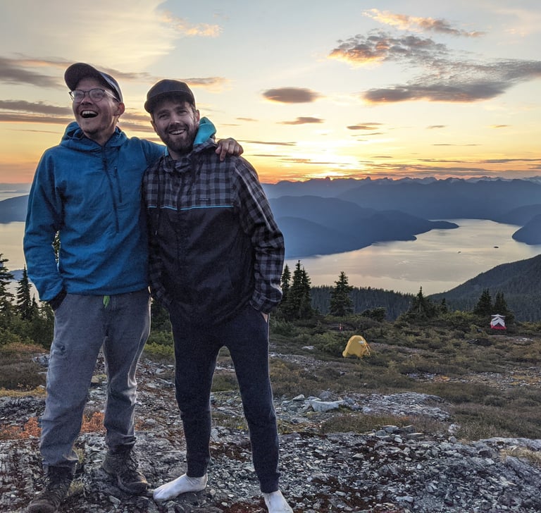 Ben and Jakob the owners of way out west tours