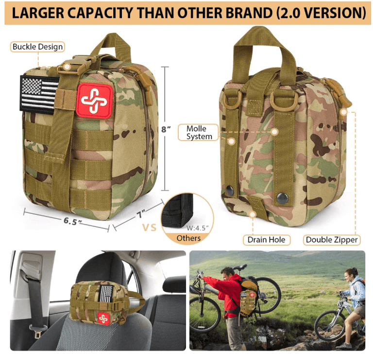 a large emergency kit