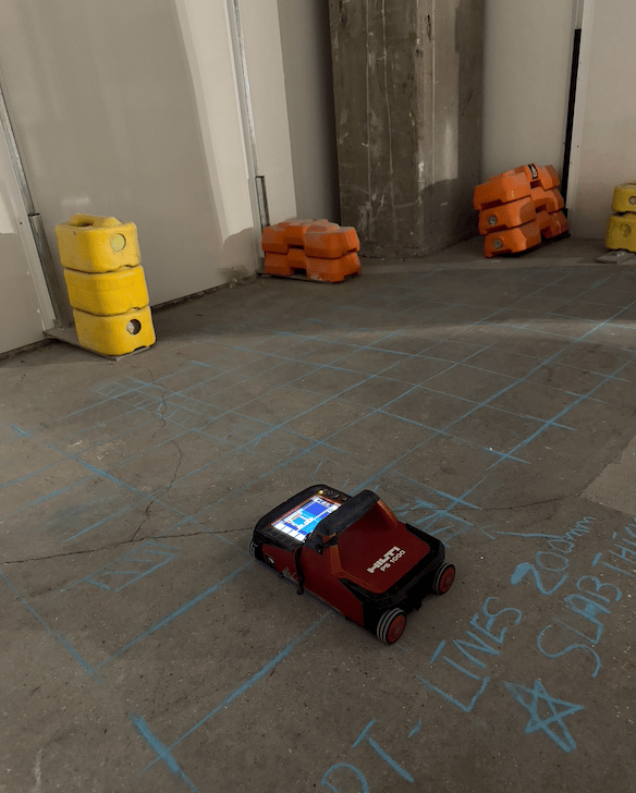 GPR concrete scanner 