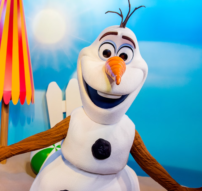 Conoce a Olaf en Celebrity Spotlight