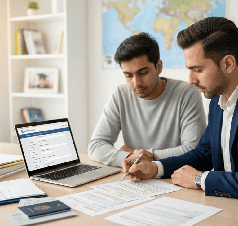 Application support and document preparation - customized SOP writing, LOR guidance, and complete application management