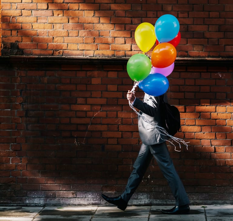 helium balloons