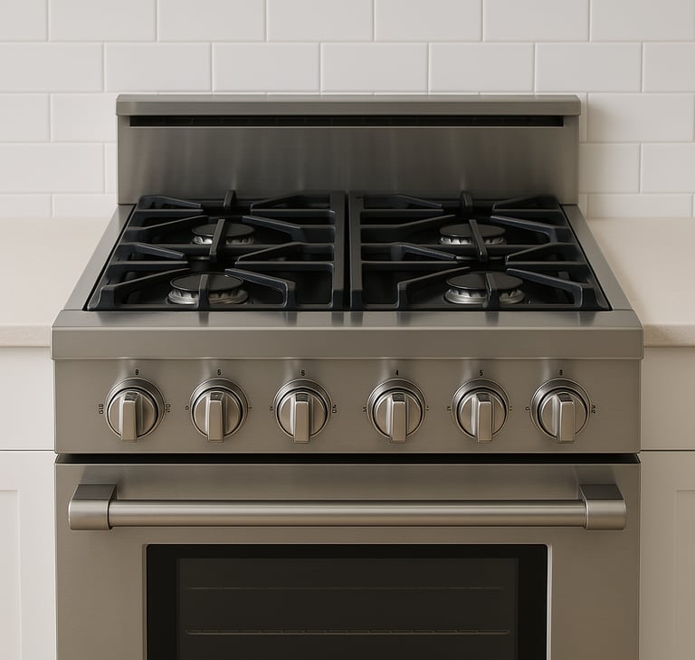 gas range repair in Embrun