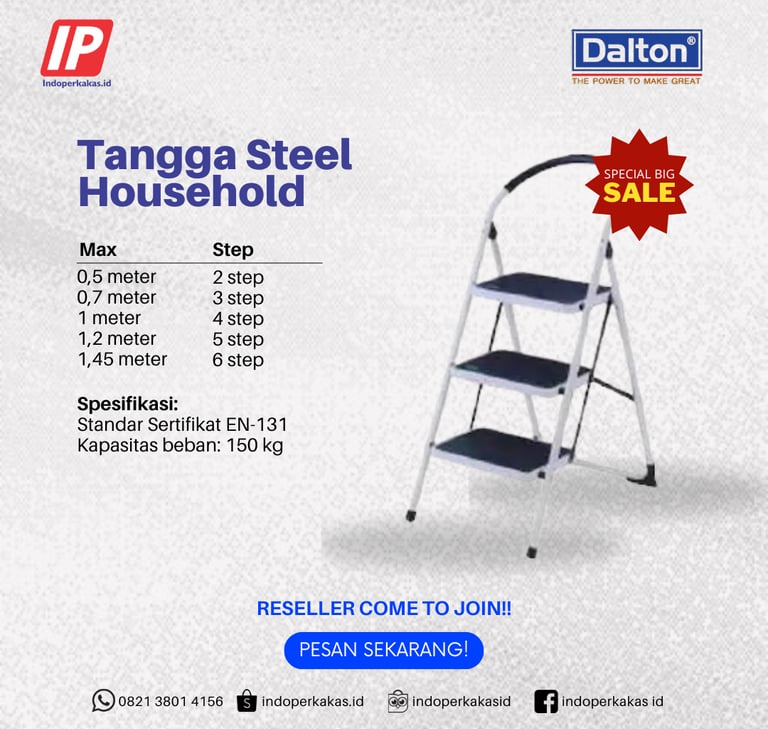 Tangga Dalton Steel Household 