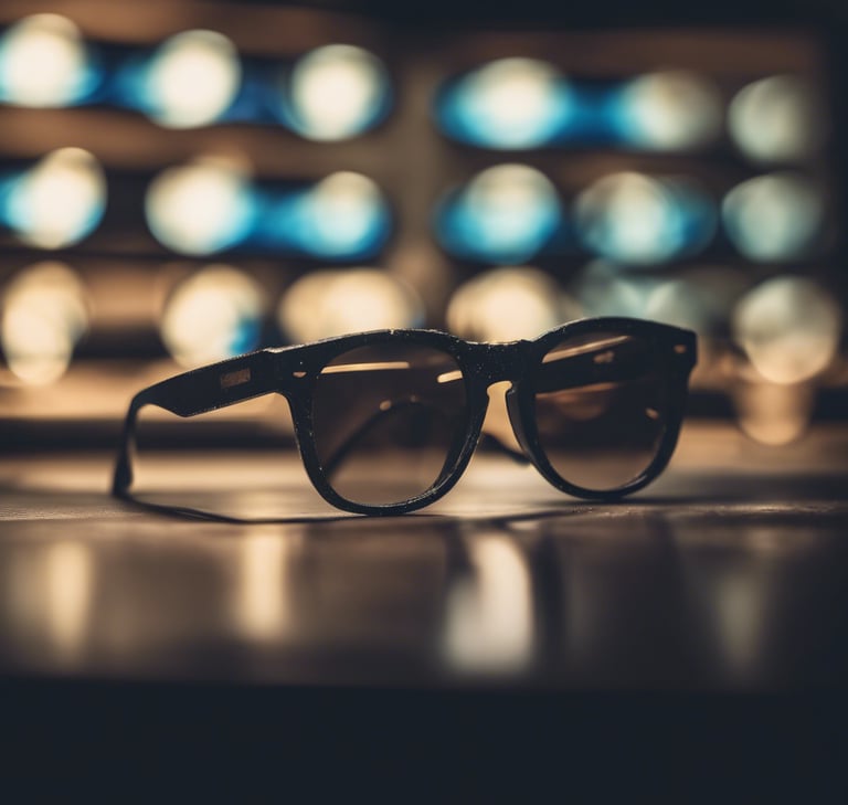 shallow focus photography of man holding sunglasses
