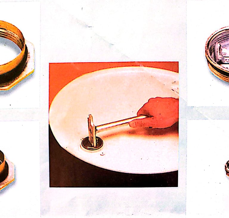 Steel drum bungs and flanges – zinc-plated closures by Pakistan Drums