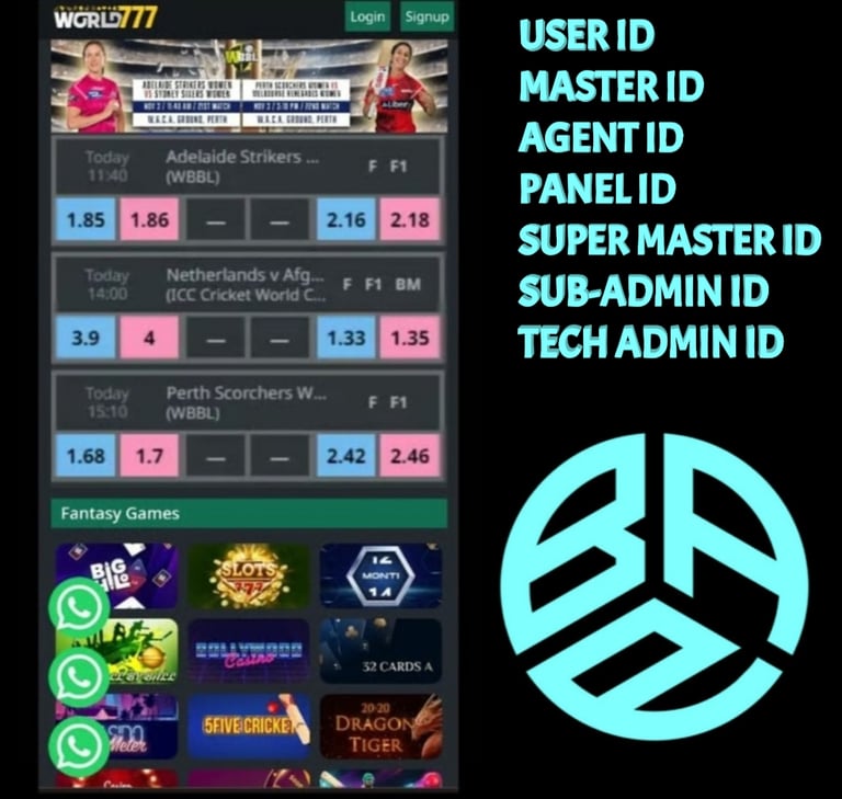 World777 Betting ID: Master और Admin ID के साथ अपना ऑनलाइन बिजनेस कैसे शुरू करें?