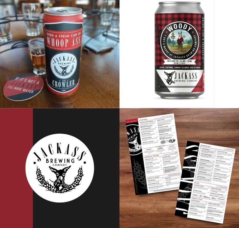 Jackass Brewing Company Portfolio