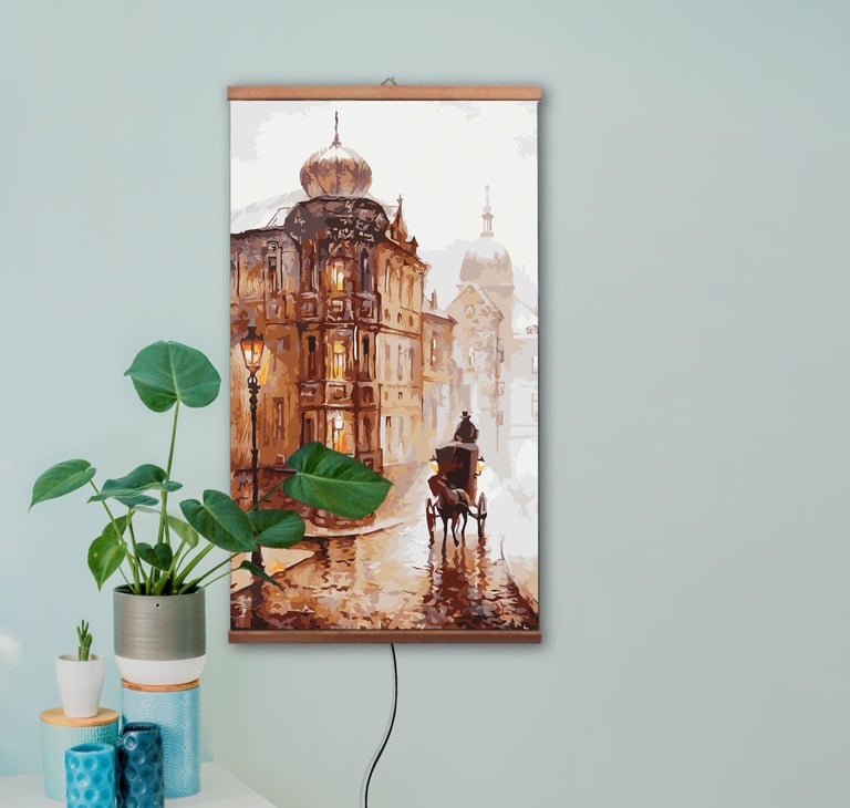 Väggmonterad värmare för hem och kontor