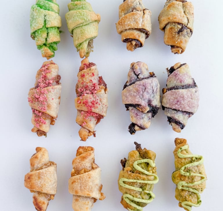 assorted rugelach