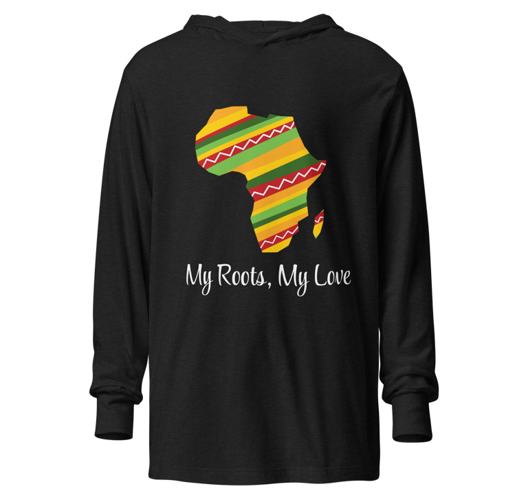 The "Heartbeat" My Roots My Love Hoodie