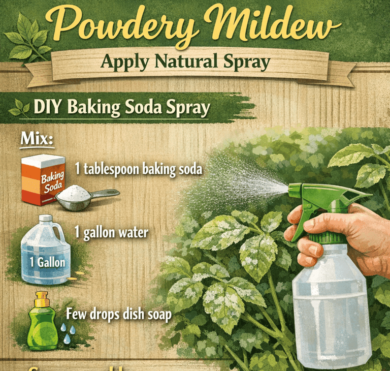 DIY Baking Soda Spray