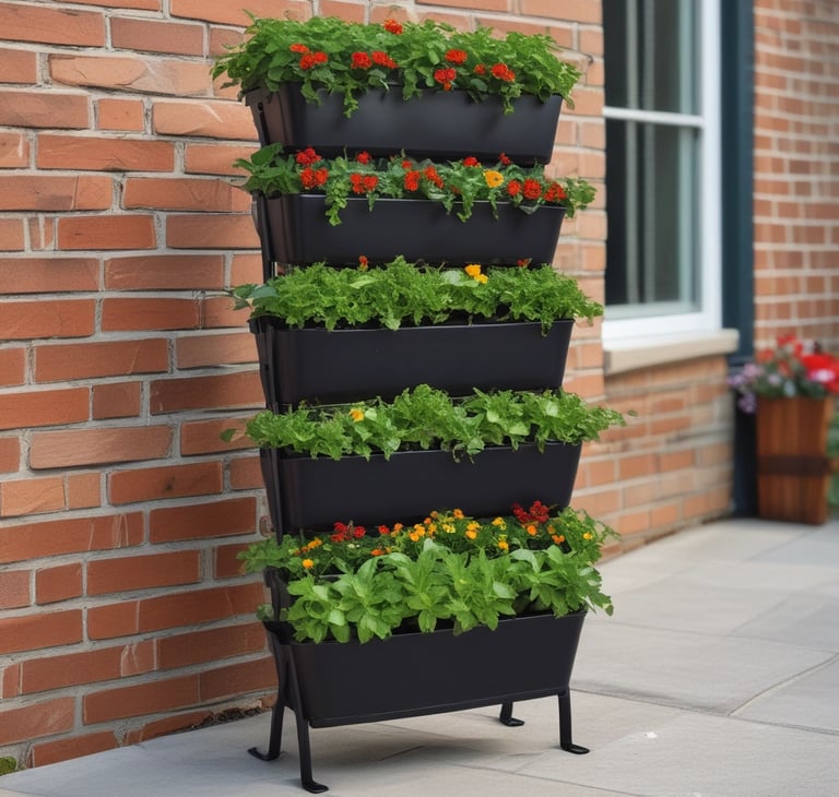 Mr. Stacky 5-Tier Vertical Garden Planter
