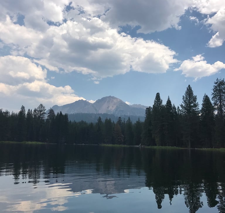 Manzanita Lake Lassen National Park