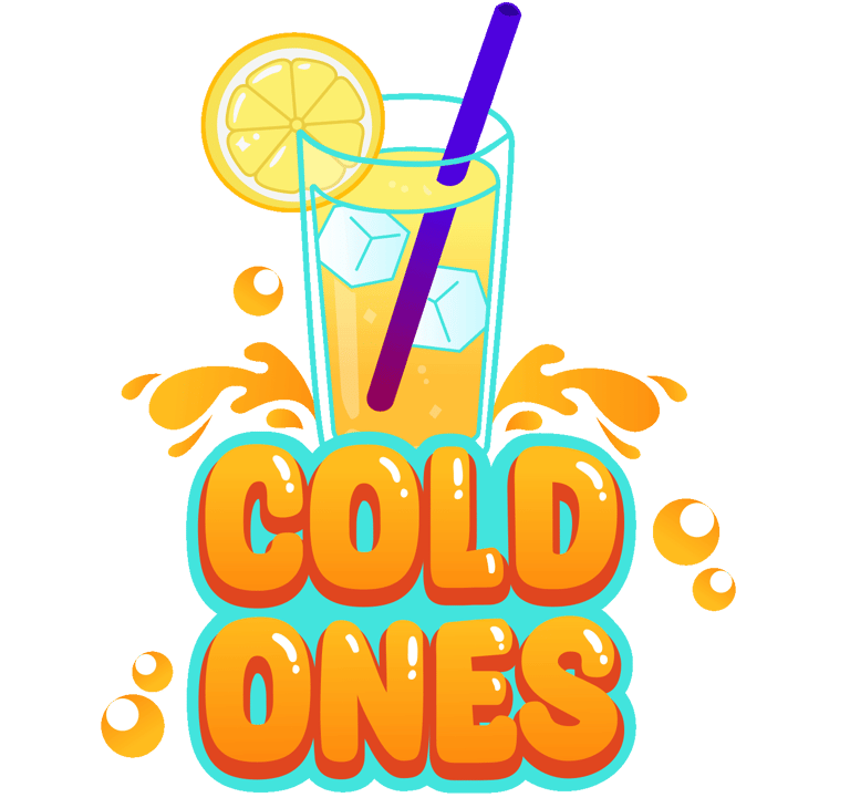 Cold Ones: Drinking Game App for Parties | Crazy Party Games - Cold Ones party app - all in one logo